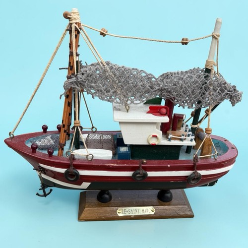 Maquette bateau pêche - maquette,