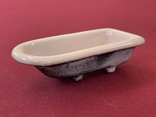 Small Decorative Cast Enamel Antique Empty Tub Pocket 