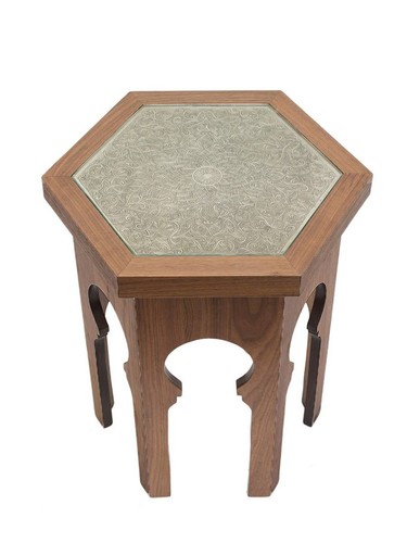 Table appoint bois avec - en,