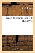 Precis de chimie 25e edition