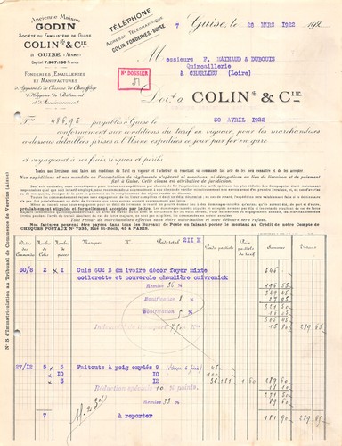 1922 ancienne maison godin - maison,
