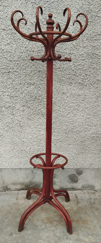 Ancien porte manteau perroquet - ancien,