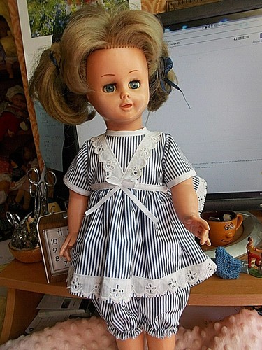 50cm rare poupee ancienne - ,