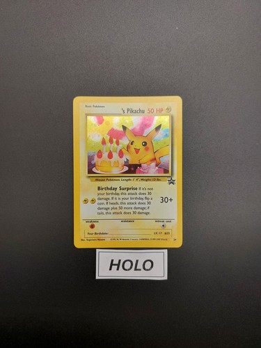 Carte pokémon birthday - pokémon,