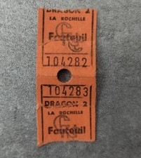 2 ANCIENS TICKETS CINEMA