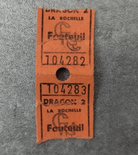 Anciens tickets cinema - anciens,