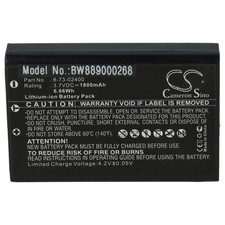 Batterie pour Maico Interacoustics TCallisto, Titan 1800mAh 3,7V