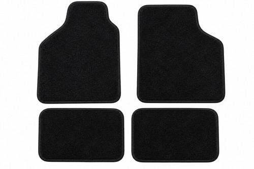 Set tapis noir - 4, de