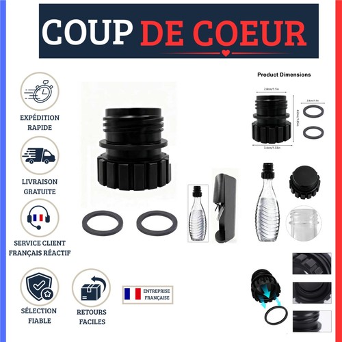 Adaptateur bouteille verre - adaptateur,