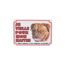 Panneau portail Dogue de