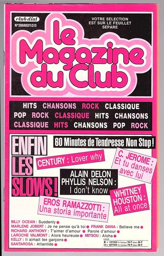 Catalogue dial 206 1985 - ▬►catalogue,