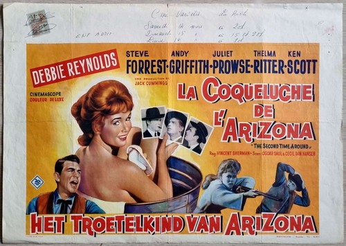 Affiche ancienne cinéma - , belge