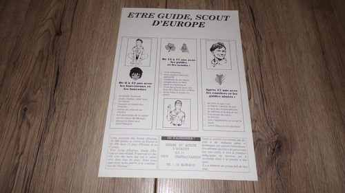 Etre guide scout - scout,