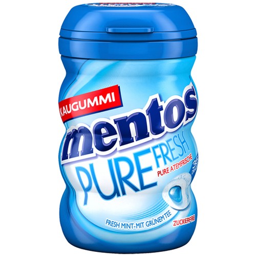 Mentos chewing gum menthe pure - mentos, chewing-gum