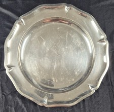 Ancien plat Christofle rond