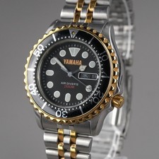 CITIZEN YAMAHA Diver  5508-L12147 Men's 44mm Watch Vintage New Battery