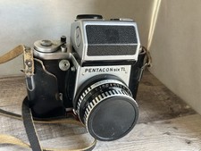 Pentacon Six TL 6x6 Medium Format Camera Jena 80mm f/2.8 Good Condition