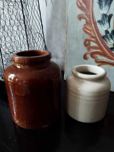 Pot moutarde en grès - pot, x