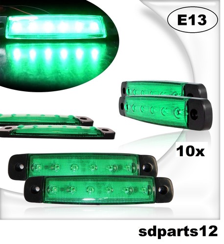 Feux gabarit led vert - led,