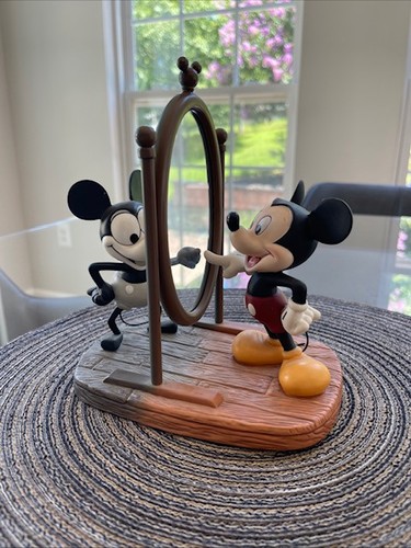 Wdcc mickey mouse then and - wdcc, now