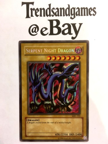 Yugioh serpent night dragon - yugioh,