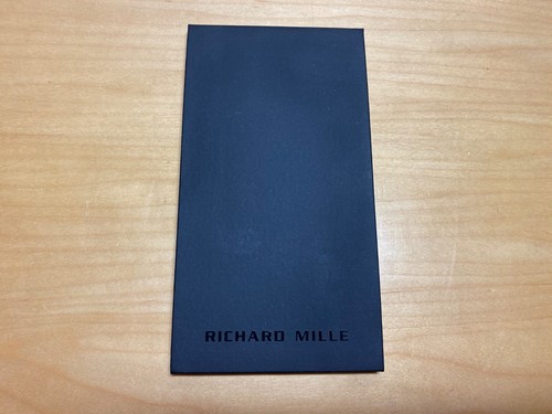 Richard mille bloc notes - mille,