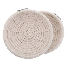  2 Pcs Nid Perroquet Oiseaux Pour Cage D'oiseau Tissé À La Main De