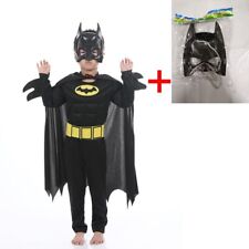 Cosplay Batman Déguisement Enfant Costume Carnaval pyjama Dc Comics Tenue Hero