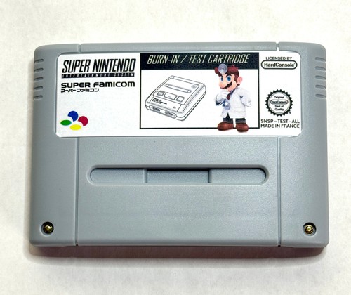 Snes sfc cartouche burn - sfc,