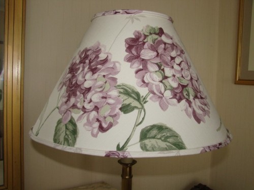 Grand abat jour hortensia - abat-jour,