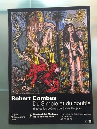 Affiche robert combas -  affiche,