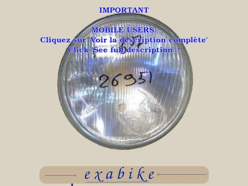 Optique phare pour honda - pour,
