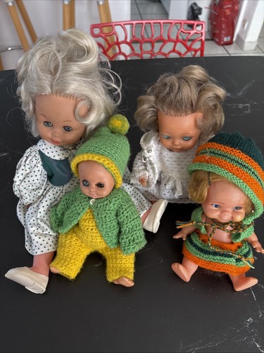 Lot vintage dolls 60s 70s - 4,