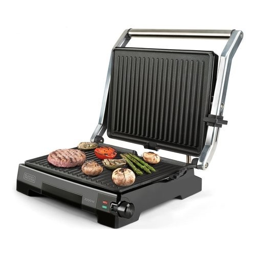 Gril électrique inox - inox, black