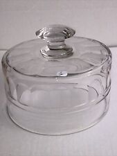 Crystal Baccarat Cake Cheese Bell Unsigned