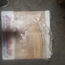 You Can Do It brand ,10 sq ft 12 x 12 Parquet hardwood flooring. One box 