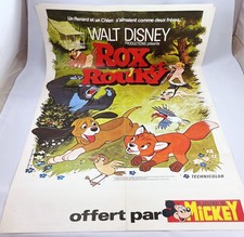 Mickey's Diary (1984) - Giant Poster: Rox and Rouky / The Witch's Apprentice