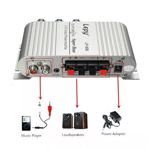Amplificateur audio 808 - amplificateur,