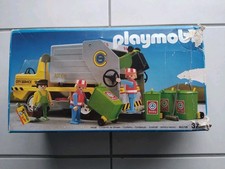 3780 PLAYMOBIL VINTAGE: Garbage Truck / Garbage Can / Klicky (Vintage 1988 / 1998)