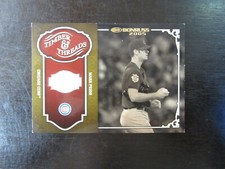 2005 Donruss Timber & Threads # TT 27 Mark Prior Bat Card (B57BG) Chicago Cubs