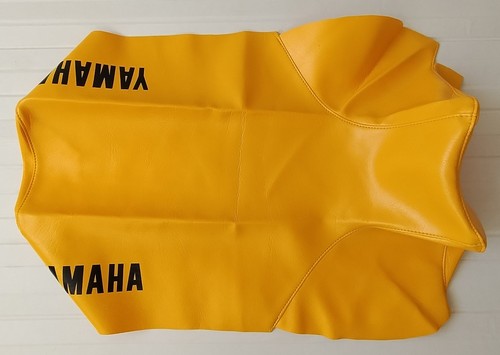 Housse selle jaune - de,