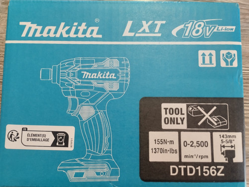 Makita dtd156z tournevis - dtd156z, à