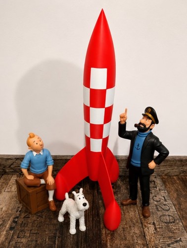 Fusée tintin objectif - fusée, cm