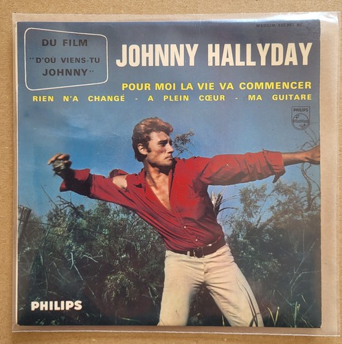 45t johnny hallyday - johnny,