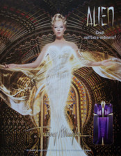 Advertising Werbung Italy Clipping 2015 ALIEN PERFUME THIERRY MUGLER.