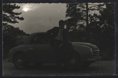 Carte postale photo voiture