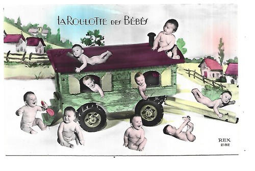 Carte fantaisie bebe bebes - bebe,