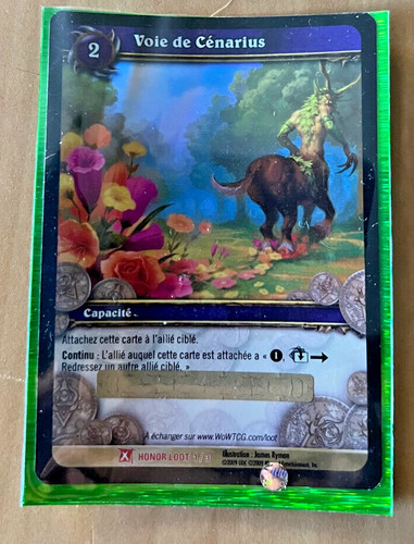Carte loot wow - loot, wow-voie