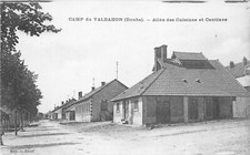 VALDAHON CAMP - Allée des kitchens et canteens