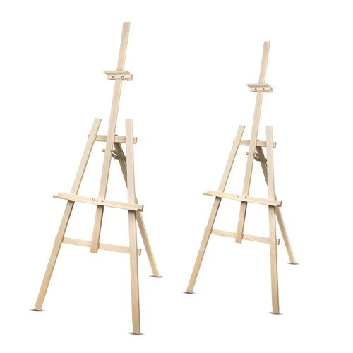 Chevalet peinture bois 2 - chevalet,